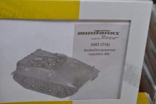Roco Minitanks Beobachtungspanzer Hotchkiss BW (5083) SHF, Hobby en Vrije tijd, Modelauto's | 1:87, Nieuw, Overige typen, Roco