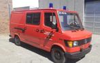 mercedes 307D diesel 1986 BUS BUSJE brandweer belastingvrij, 82 pk, Mercedes-Benz, Bedrijf, Grijs