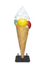 Schepijs ijsje 182 cm - reclame ijshoorn schepijs polyester, Ophalen, HorecaBeelden, Nieuw, HorecaBeelden