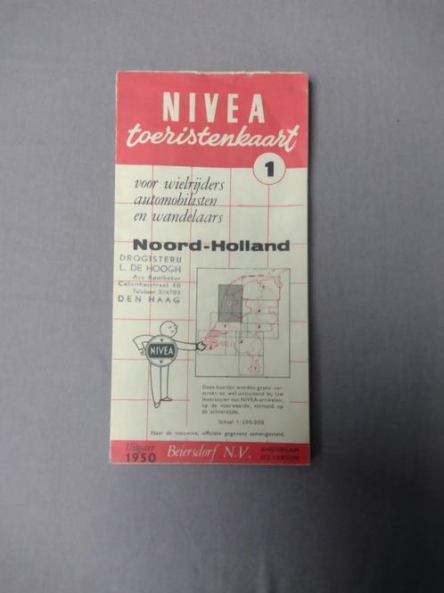 46 Nivea Toeristenkaart 1950 van Noord Holland, Antiek en Kunst, Kunst | Litho's en Zeefdrukken, Ophalen of Verzenden