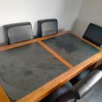 Eettafel en salon tafel, Zo goed als nieuw, Overige materialen, 150 tot 200 cm, Rechthoekig