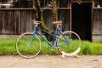 La Gazelle Classic '50 vintage damesfiets blauw, 50 tot 53 cm, Ophalen, Gazelle, Versnellingen