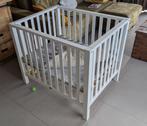 TWF Babybox incl 2 boxkleden (Jollein en Koeka), Ophalen, Zo goed als nieuw, Rechthoekig, In hoogte verstelbaar