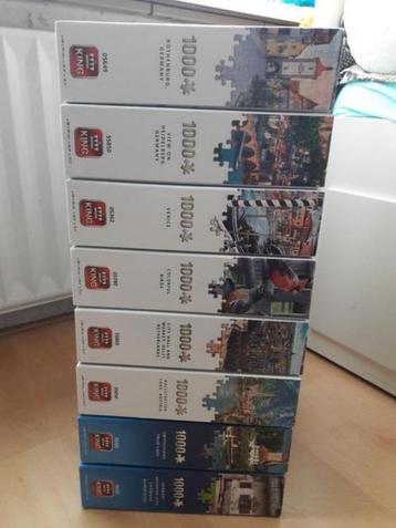 9 x KING puzzel - 1000 stukjes beschikbaar voor biedingen