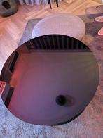 Salontafel Arendal met poef, Ophalen, Rond, 50 tot 100 cm, Zo goed als nieuw