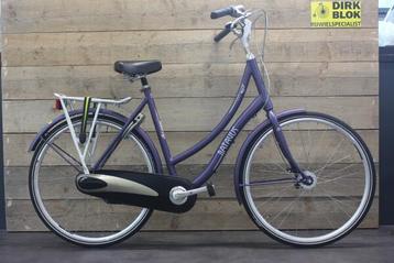 Batavus Lento damesfiets 7 versn. paars met 3 mnd garantie beschikbaar voor biedingen