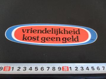 sticker EHV DAF vriendelijkheid kost geen geld  beschikbaar voor biedingen
