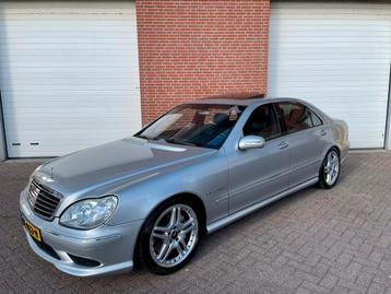 Mercedee S55 AMG Lang 500pk V8 LPG 2 delige AMG Youngtimer beschikbaar voor biedingen
