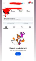 Geverifieerd instagram account (21.6k) GROOT BEREIK!, Boeken, E-books