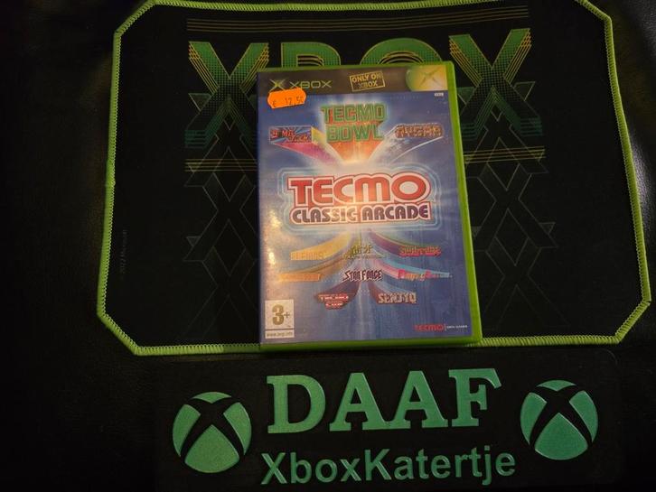 Tecmo classic arcade - Xbox original & Xbox 360, Spelcomputers en Games, Games | Xbox Original, Zo goed als nieuw, Avontuur en Actie