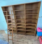 Stockholm boekenkast met trap uit 1999 IKEA 3 delig, Ophalen, Zo goed als nieuw, 25 tot 50 cm, 200 cm of meer