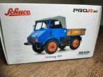 Te koop Schuco Mercedes-Benz Umimog U401 Blauw., Hobby en Vrije tijd, Modelauto's | 1:32, Ophalen of Verzenden, Zo goed als nieuw