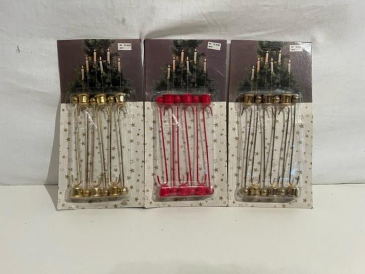 kaarshouders voor in de kerstboom *, Diversen, Kerst, Zo goed als nieuw, Ophalen of Verzenden