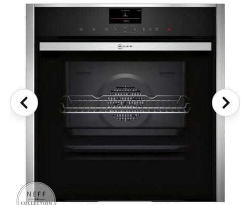 Neff B47FS22N0 combi stoom oven slide deur DEFECT, Witgoed en Apparatuur, Ovens, Zo goed als nieuw, Oven, 60 cm of meer, Stoom