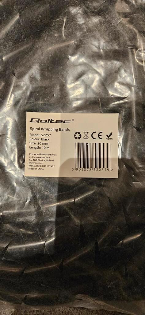 Spiraal kabelorganisator, Doe-het-zelf en Verbouw, Elektra en Kabels, Ophalen of Verzenden