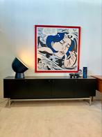 Roy Lichtensteins - Drowning Girl - XL print MoMa, Ophalen, Nieuw, Vierkant