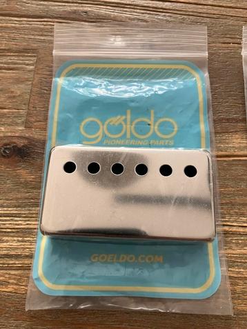 Göldo 2 Humbucker Covers in Nikkelzilver 50mm incl verzenden beschikbaar voor biedingen