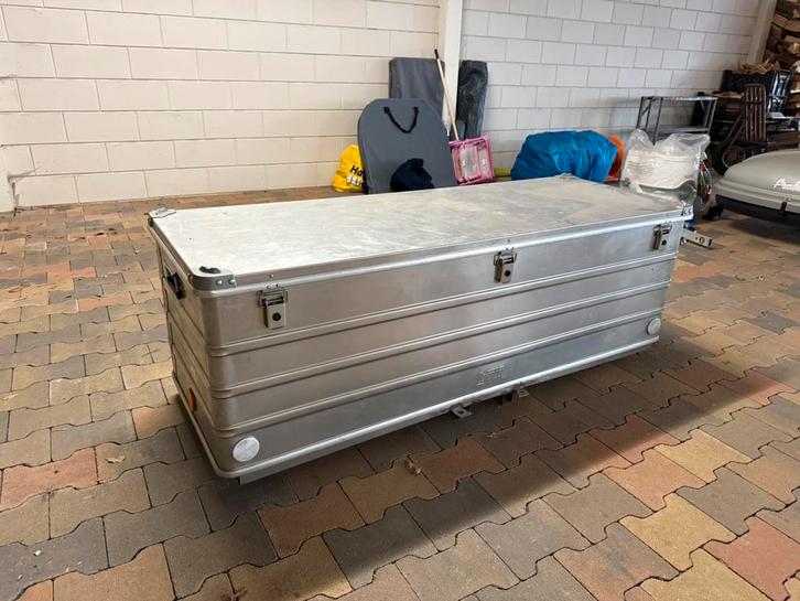 Aluminium disselbak voor een aanhanger of vouwwagen, Caravans en Kamperen, Kampeeraccessoires, Gebruikt, Ophalen