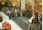 Ansichtkaart	Beatrix	& Claus	Inhuldiging Nwe Kerk Amsterdam, Verzenden, 1960 tot 1980, Ongelopen, Sterren en Beroemdheden