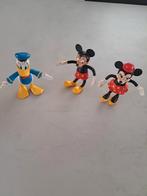 Disney Donald Mickey minnie  10cm hoog, Verzamelen, Disney, Donald Duck, Ophalen of Verzenden, Zo goed als nieuw, Beeldje of Figuurtje
