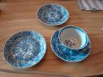 Antiek Blauw Wit Servies-Kang Xi tijdperk, Ophalen of Verzenden