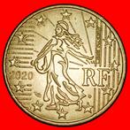 Ⰿ SOWER ERROR (2007-2025): FRANCE 50 CENTS 2019 NORDIC GOLD!, Verzenden, Frankrijk, 50 cent, Losse munt