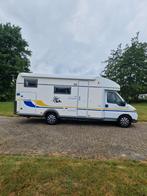 Fiat ducato camper euro mobil 2.8 jtd xxl garage, Caravans en Kamperen, Campers, Diesel, Particulier, Half-integraal, Eura Mobil
