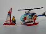 lego helikopter met surfer, Ophalen of Verzenden, Gebruikt, Complete set, Lego