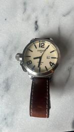 U-Boat left hook horloge B45-08, Ophalen of Verzenden, Leer, Overige merken