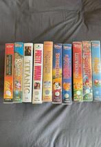 Diverse VHS Videobanden, Cd's en Dvd's, Gebruikt, Ophalen of Verzenden