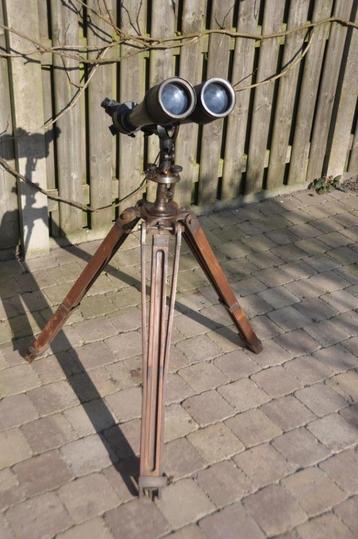 Carl Zeiss "Asembi" verrekijker uit WO-1, statief Carl Zeiss beschikbaar voor biedingen
