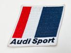 AUDI SPORT rally - patch opnaai, Verzamelen, Ophalen of Verzenden, Zo goed als nieuw, Auto's