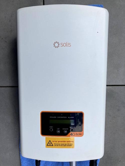 Solis -1P4K-4G Omvormer voor zonnepanelen, Doe-het-zelf en Verbouw, Zonnepanelen en Toebehoren, Zo goed als nieuw, Overige typen