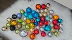 Kerstballen van glas diverse kleuren, Diversen, Kerst, Ophalen of Verzenden, Zo goed als nieuw