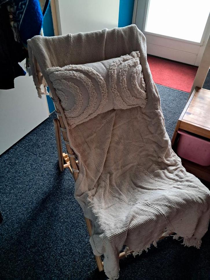 Leuke strandstoel, Huis en Inrichting, Stoelen, Nieuw, Eén, Hout, Ophalen of Verzenden