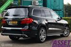 Mercedes GL63 AMG V8 aut Designo Distronic+ | pano | massage, Auto's, Automaat, 8 cilinders, 7 stoelen, Zwart