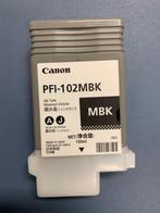 Canon PFI-102MBK, Verzenden, Zo goed als nieuw, Cartridge, Canon