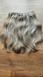 Real human hair clip in 45 cm lang, Ophalen of Verzenden, Zo goed als nieuw, Pruik of Haarverlenging