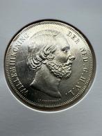Rijksdaalder 1860 willem III, Postzegels en Munten, Munten | Nederland, Ophalen, Koning Willem III, Zilver, Losse munt