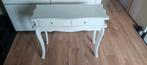 Barok/ Landelijke sidetable - wit (91b x 36d x 77h), Huis en Inrichting, Ophalen, Gebruikt, 50 tot 100 cm, 25 tot 50 cm