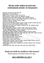 SLOOPAUTO VERKOPEN? – GRATIS OPGEHAALD IN SINT WILLEBRORD, Ophalen