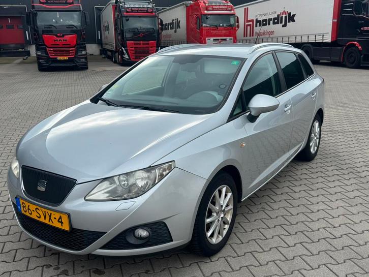Seat Ibiza 1.2TDI 55KW Ecomotive ST 2012 Grijs, Auto's, Seat, Particulier, Ibiza, ABS, Airbags, Airconditioning, Alarm, Bluetooth