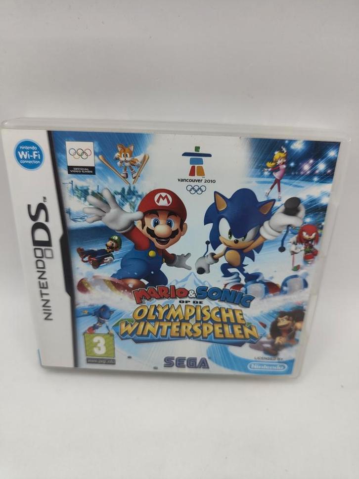 Mario & Sonic Olympische Winterspelen - Nintendo DS, Spelcomputers en Games, Games | Nintendo DS, Zo goed als nieuw, Sport, 2 spelers