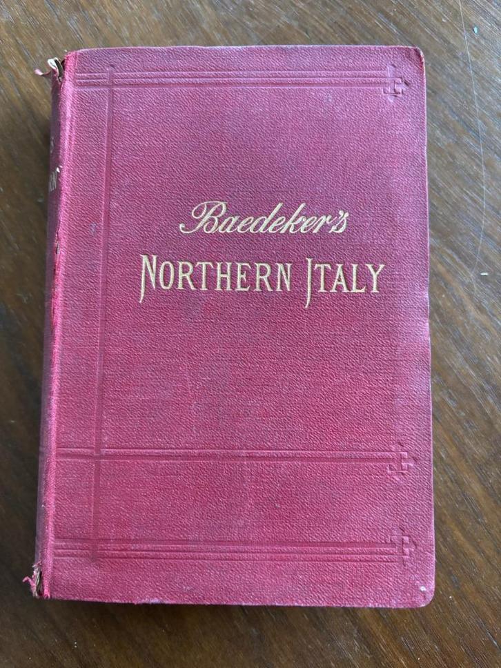 Baedeker’s Northern Italy (1903), Antiek en Kunst, Antiek | Boeken en Bijbels, Ophalen of Verzenden