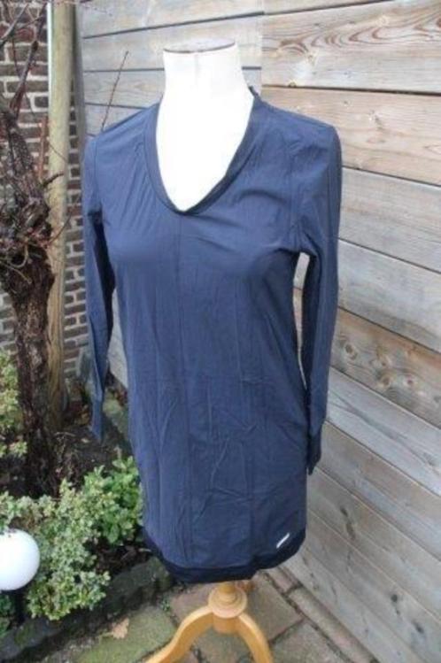 Jurk donkerblauw Zoso mt S travelstof Vaste prijs AANBIEDING, Kleding | Dames, Jurken, Zo goed als nieuw, Maat 36 (S), Blauw, Ophalen of Verzenden