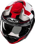 HJC LS2 motorhelm maat L met zwart vizier, Ophalen, Tweedehands, Integraalhelm, HJC