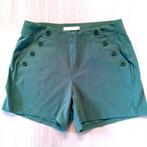 Studio Anneloes travelstof  korte groene broek als nieuw  M, Kleding | Dames, Broeken en Pantalons, Ophalen of Verzenden, Zo goed als nieuw