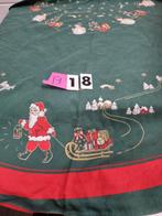 tafelkleed rond kerst tafereel [b18], Ophalen of Verzenden