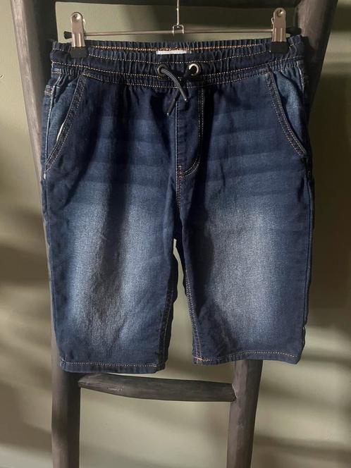 Donkerblauwe korte  spijkerbroek 152 jeans denim shorts, Kinderen en Baby's, Kinderkleding | Maat 152, Nieuw, Jongen, Broek, Verzenden