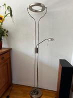 Vloerlamp  indirect licht plus leeslamp, Huis en Inrichting, Lampen | Vloerlampen, Ophalen, Gebruikt, Metaal, 150 tot 200 cm